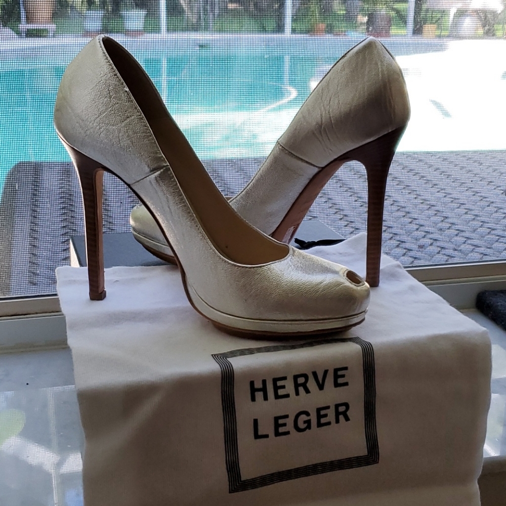 Herve Leger heels